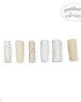 M/C 6 PACK WASHCLOTH SET STONE MOON
