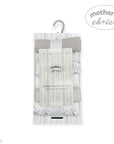 M/C 6 PACK WASHCLOTH SET GREY SAFARI