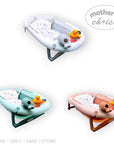 BABY BATH LARGE WITH DUCK &amp; TOYS &amp; CUSHION