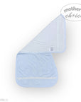M/C BAMBOO 2PK  BURP CLOTHS BLUE