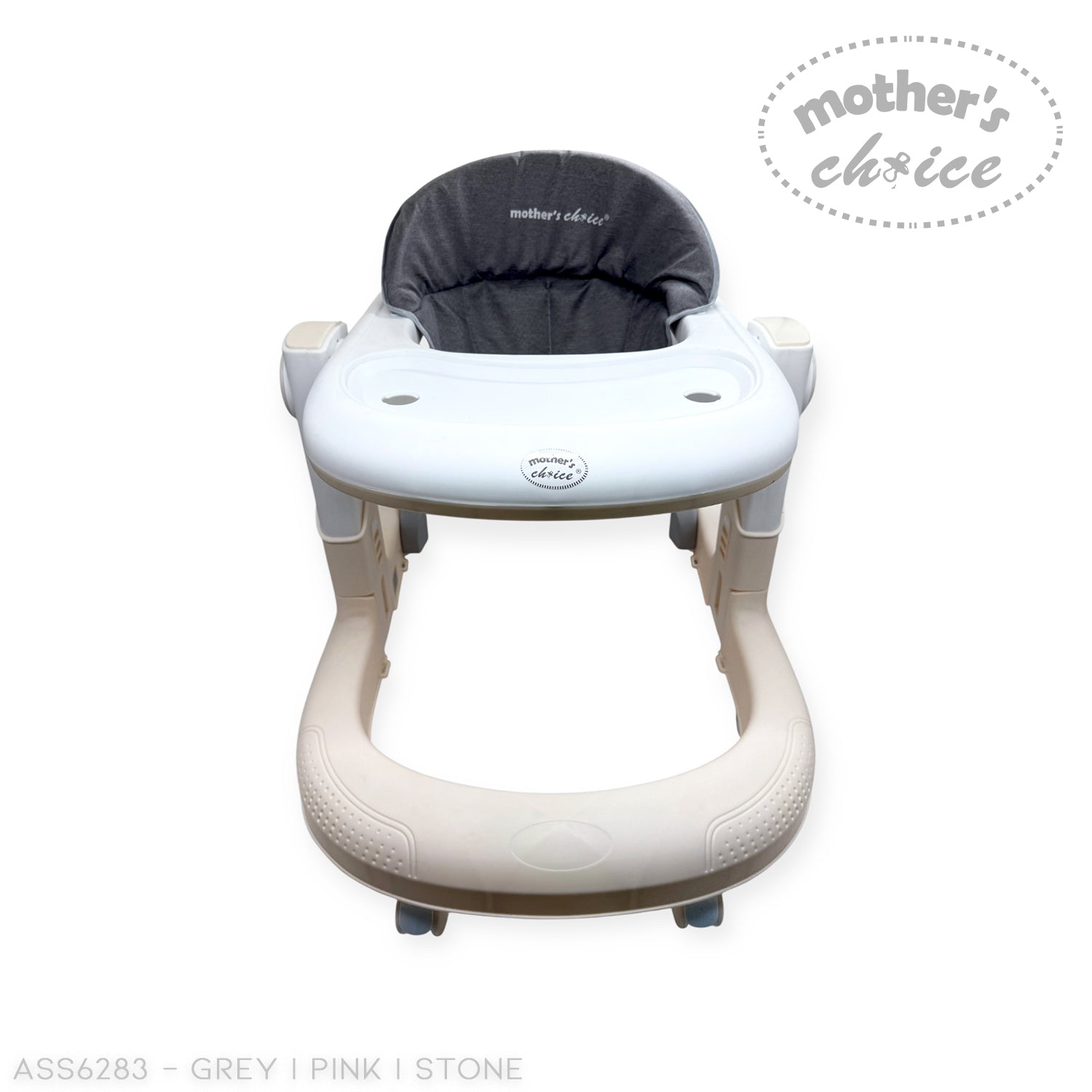 MOTHERS CHOICE BABY WALKER MUSIC MUTE WHEEL
