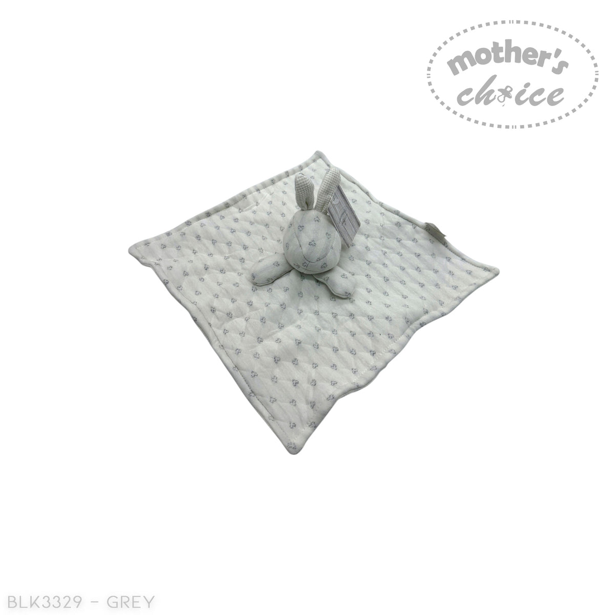 M/C SHERPA BLANKET &amp; RABBIT  DUDU GREY
