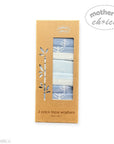 M/C BAMBOO 3PK FACECLOTHS BLUE