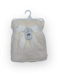 M/C SINGLE LAYER SHERPA FLEECE BLANKET ACRU