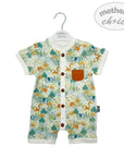 M/C BOYS ROMPER ZOO  6M