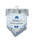 M/C 3 PACK BANDANA BIB SET GENTLEMEN