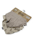 MC 100% COTTON 2 PACK BIBS