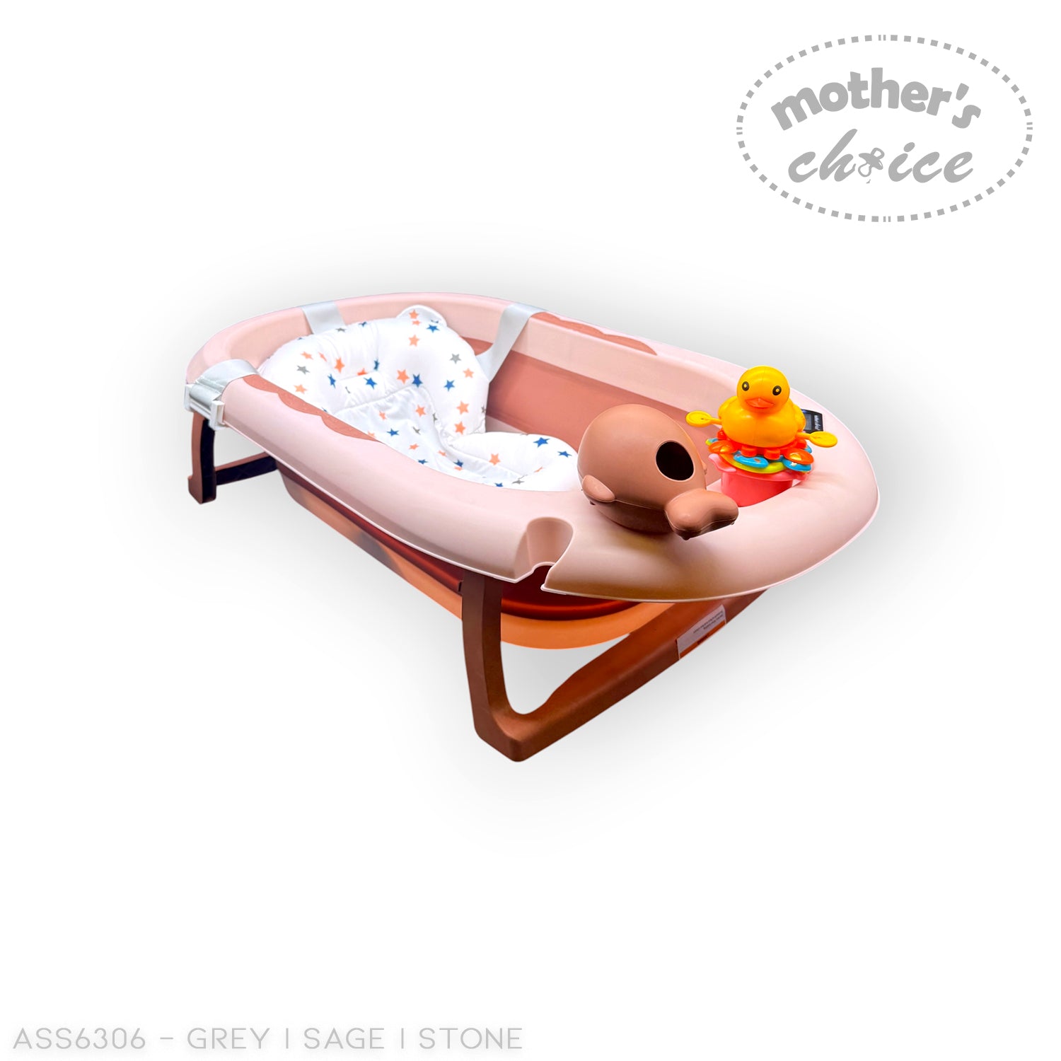 BABY BATH LARGE WITH DUCK &amp;amp; TOYS &amp;amp; CUSHION