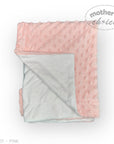 M/C GIFT BOX SHERPA BLANKET &amp; PILLOW SET PINK