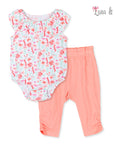 LUNA &amp; LILY 2PC ROMPER SET