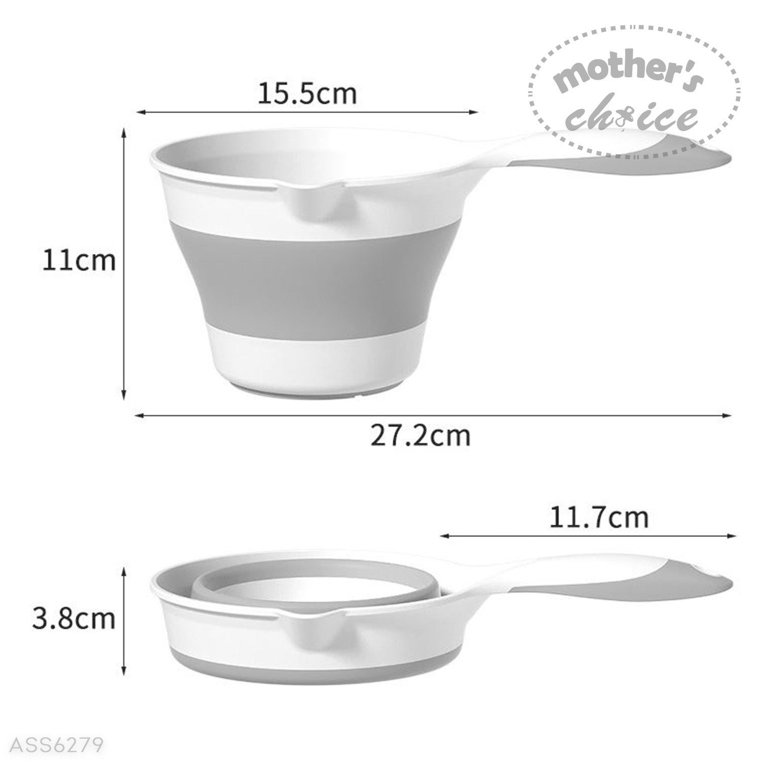 MOTHERS CHOICE BABY BATH TUB SET LARGE