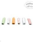 M/C 6 PACK WASHCLOTH SET PEACH FRUIT