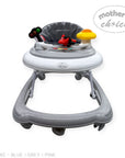 MOTHERS CHOICE BABY WALKER WITH MUSIC AND LIGHT, PLASTIC WHEEL