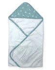 M/C BAMBOO 2PK  HOODED TOWEL BLUE