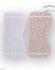 M/C BAMBOO 2PK  BURP CLOTHS PINK