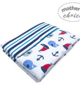 2 PACK FLANNEL RECEIVER BOYS SAILOR/STRIPE