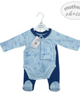 INF BOYS 3PC AIRFORCE SAILOR SET 0-3M