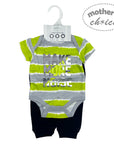 MC BABY 3 PIECE BODYSUIT