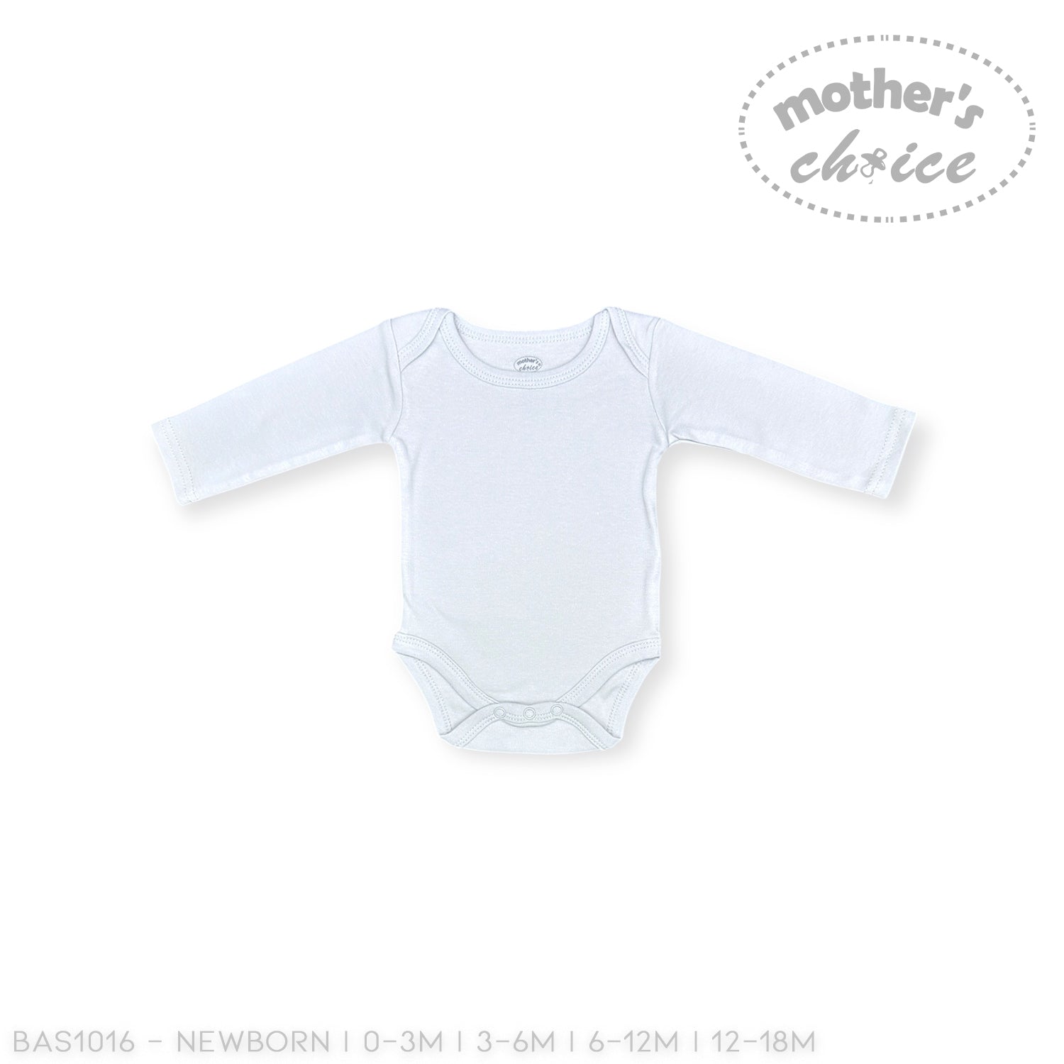 MC BABY 3 PACK  BODYSUIT SET LS