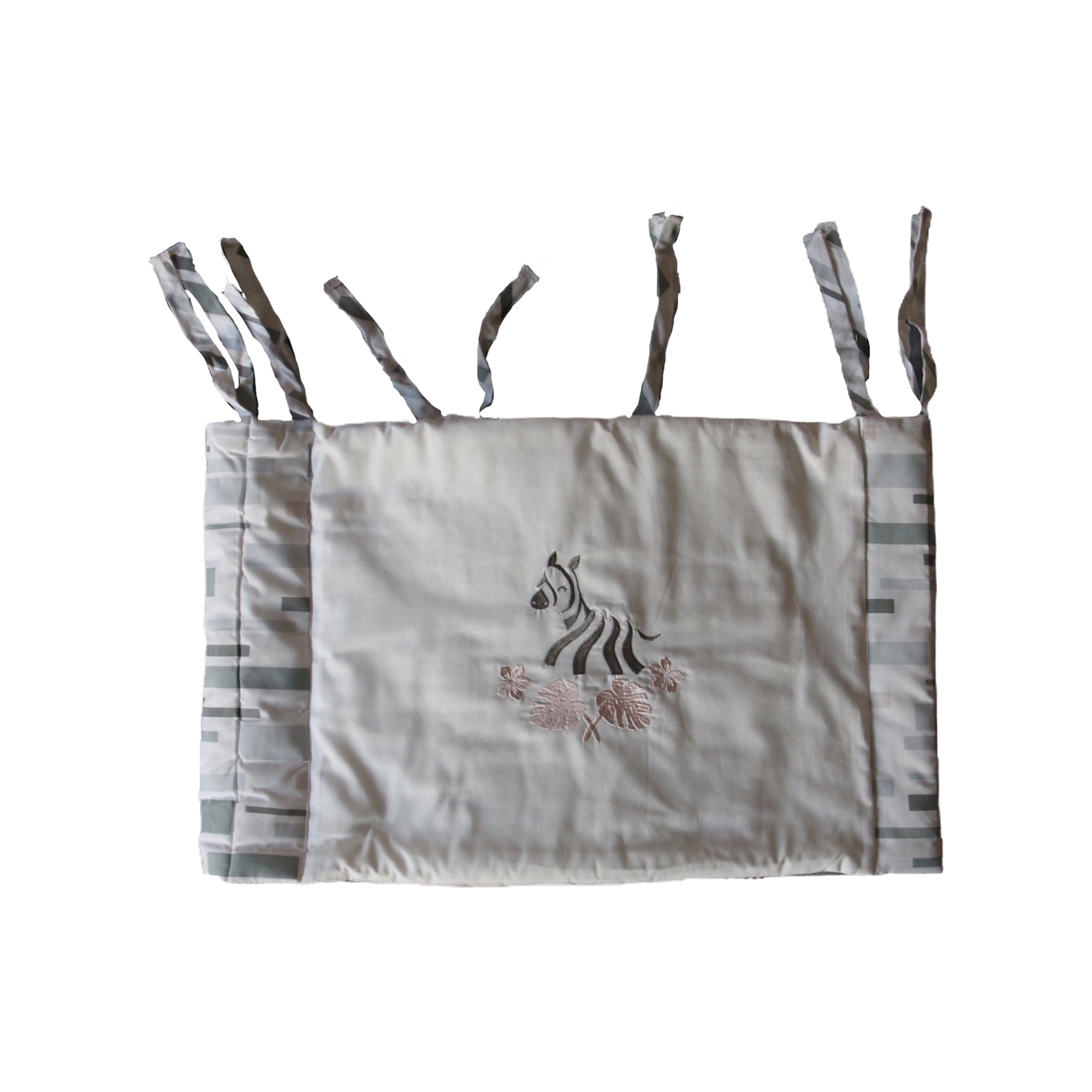 BABY BEDDING SET 'PINK ZEBRA'