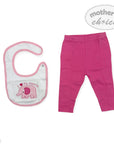 M/C 5 PCS GIFT SET PINK ELEPHANT