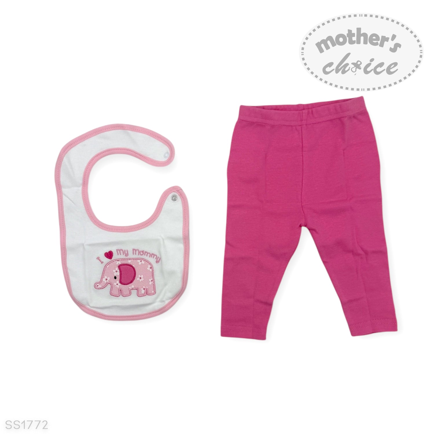 M/C 5 PCS GIFT SET PINK ELEPHANT