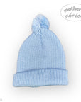 M/C POM POM BEANIE BLUE