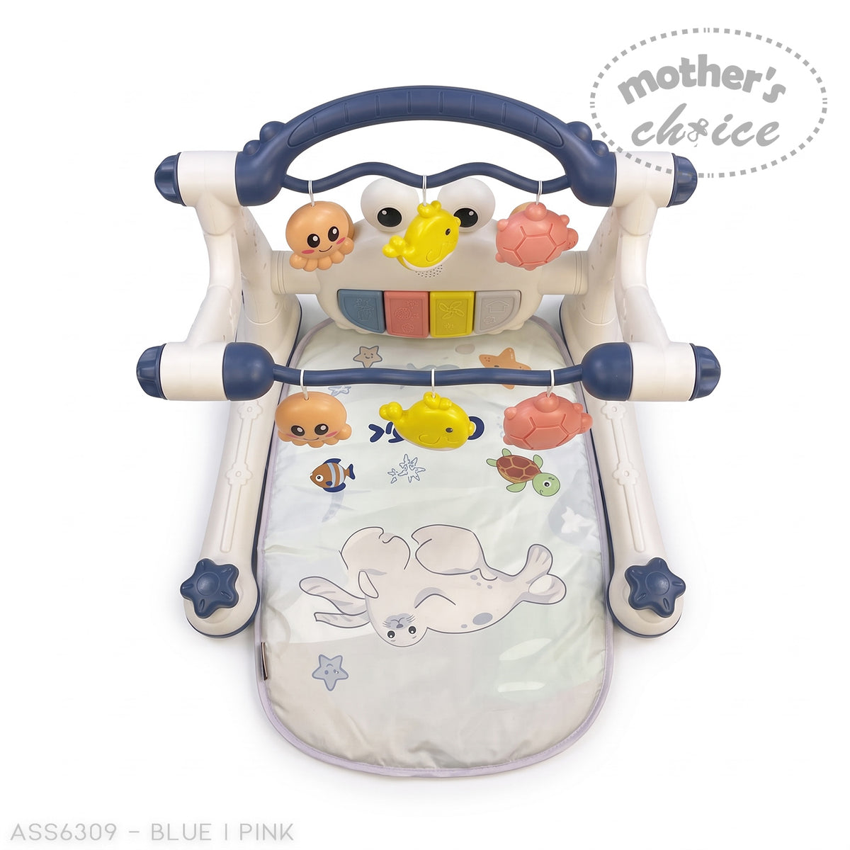 BABY 2 IN 1 PLAYMAT/WALKER