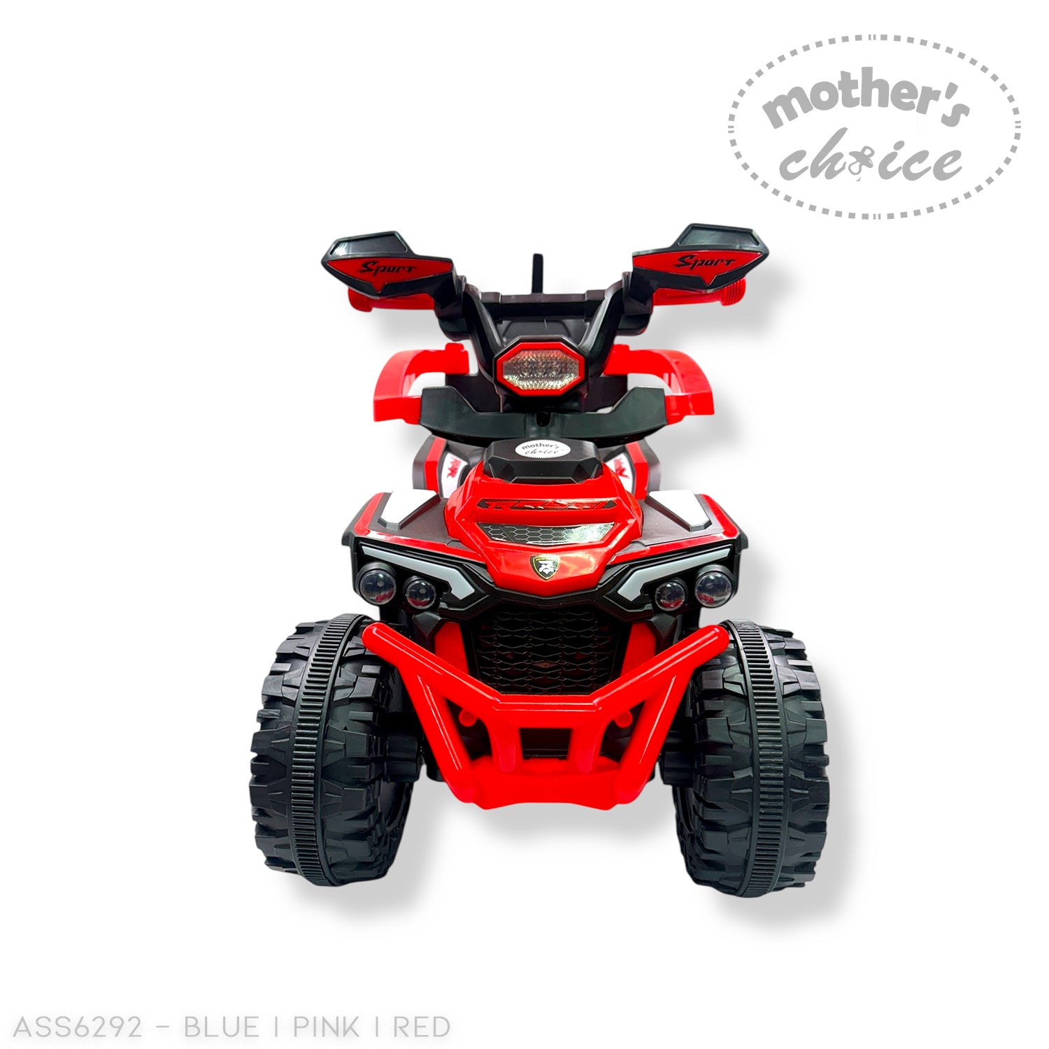 MOTHERS CHOICE RIDE ON CAR WITH CANOPY