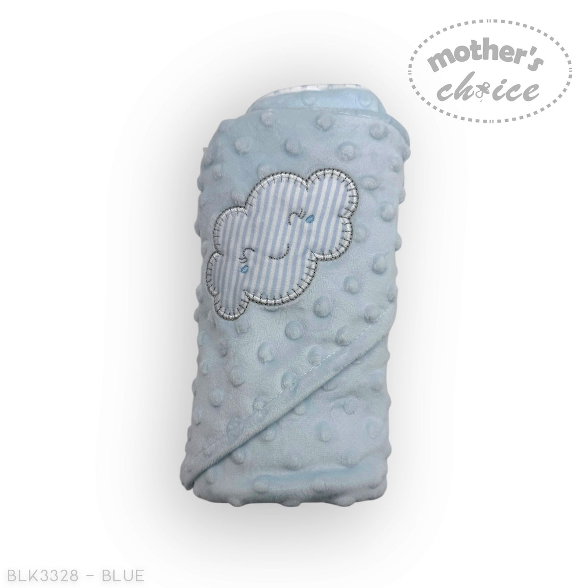 M/C SHERPA BLANKET &amp; ELEPHANT DUDU BLUE