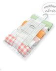 M/C 6 PACK WASHCLOTH SET PEACH FRUIT