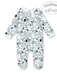 (IT3568) M/C BABYGROW WITH HAT 'PUPPY'