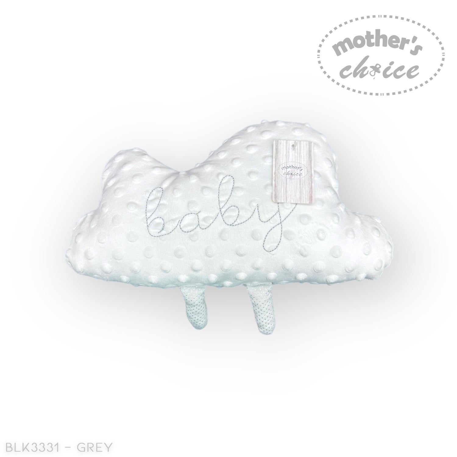 M/C GIFT BOX SHERPA BLANKET &amp;amp; PILLOW SET GREY