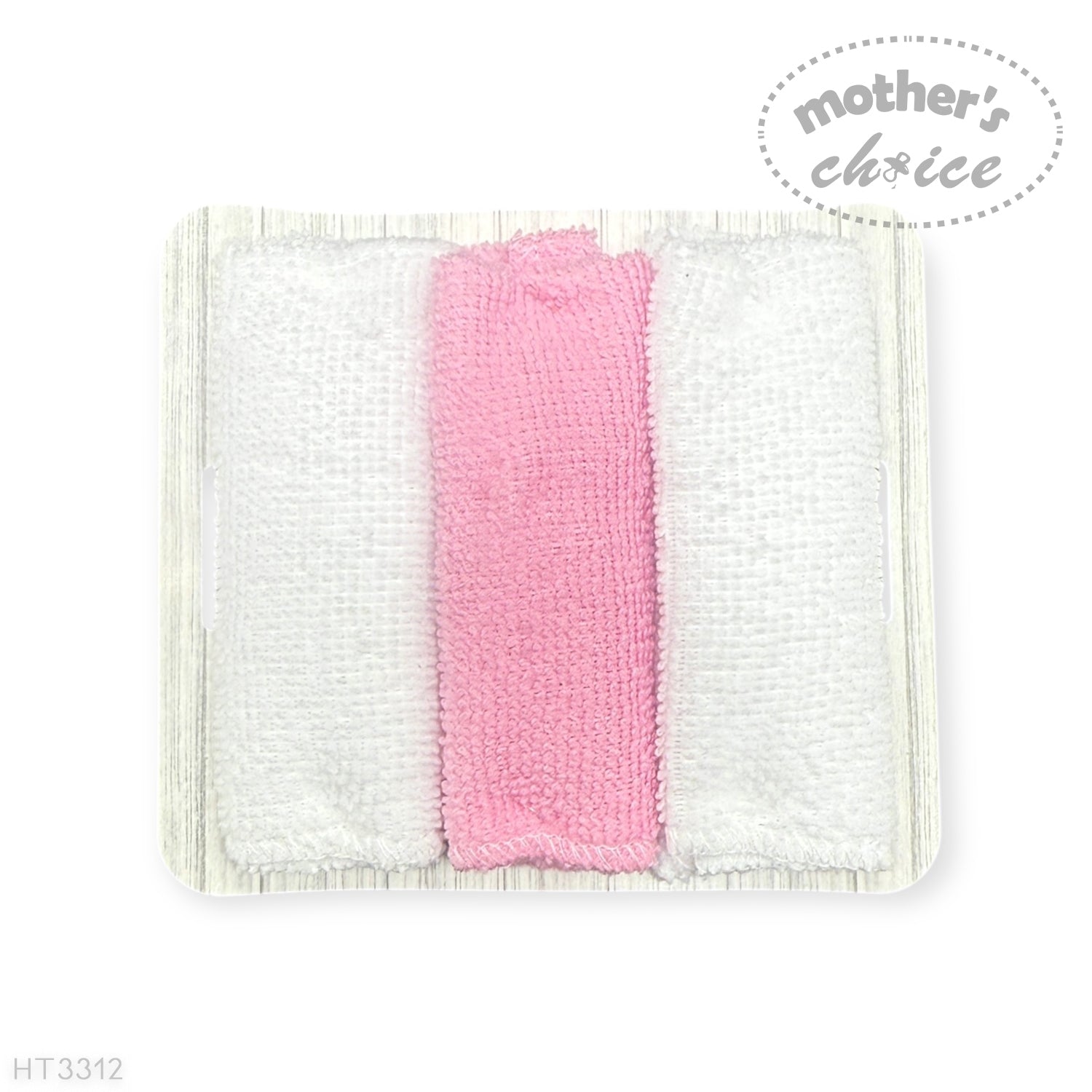 M/C 3PC HOODED TOWELS AND 3PC FACECLOTHS SO LOVED PINK  ROSES