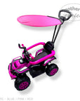 MOTHERS CHOICE RIDE ON CAR WITH CANOPY