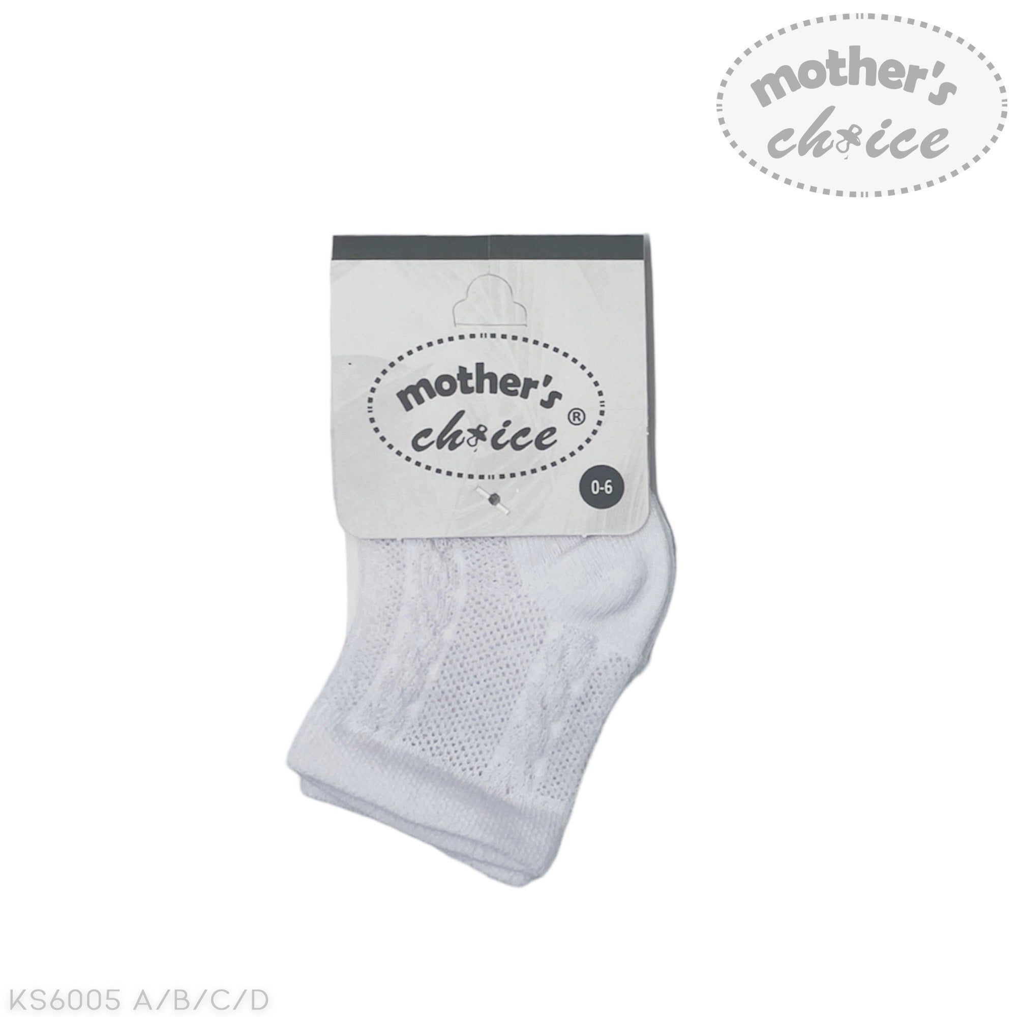 INFANTS SOCKS WHITE - 0-6