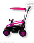 MOTHERS CHOICE RIDE ON CAR WITH CANOPY