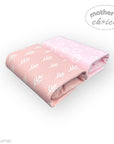 M/C BAMBOO 2PK  WATERPROOF CHANGE MAT  PINK