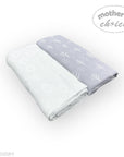 M/C BAMBOO 2PK MUSLIN WRAP GREY