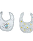 MC BABY 100% COTTON 2 PACK BIBS