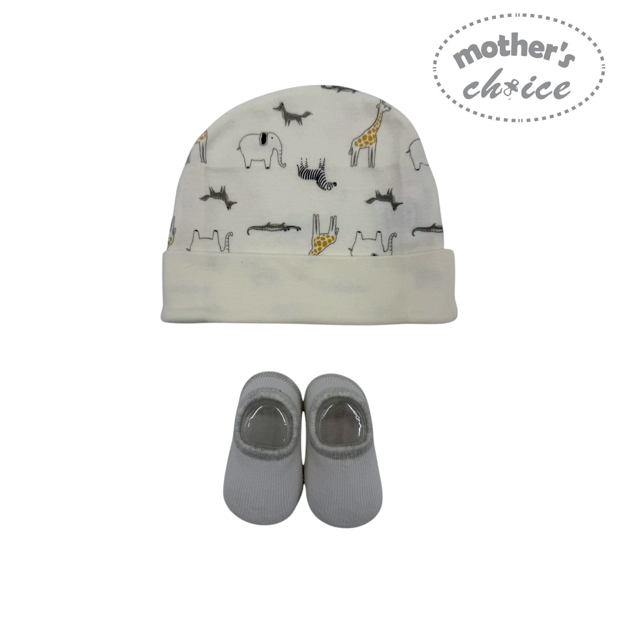 M/C 5 PCS GIFT SET GREY ELEPHANT