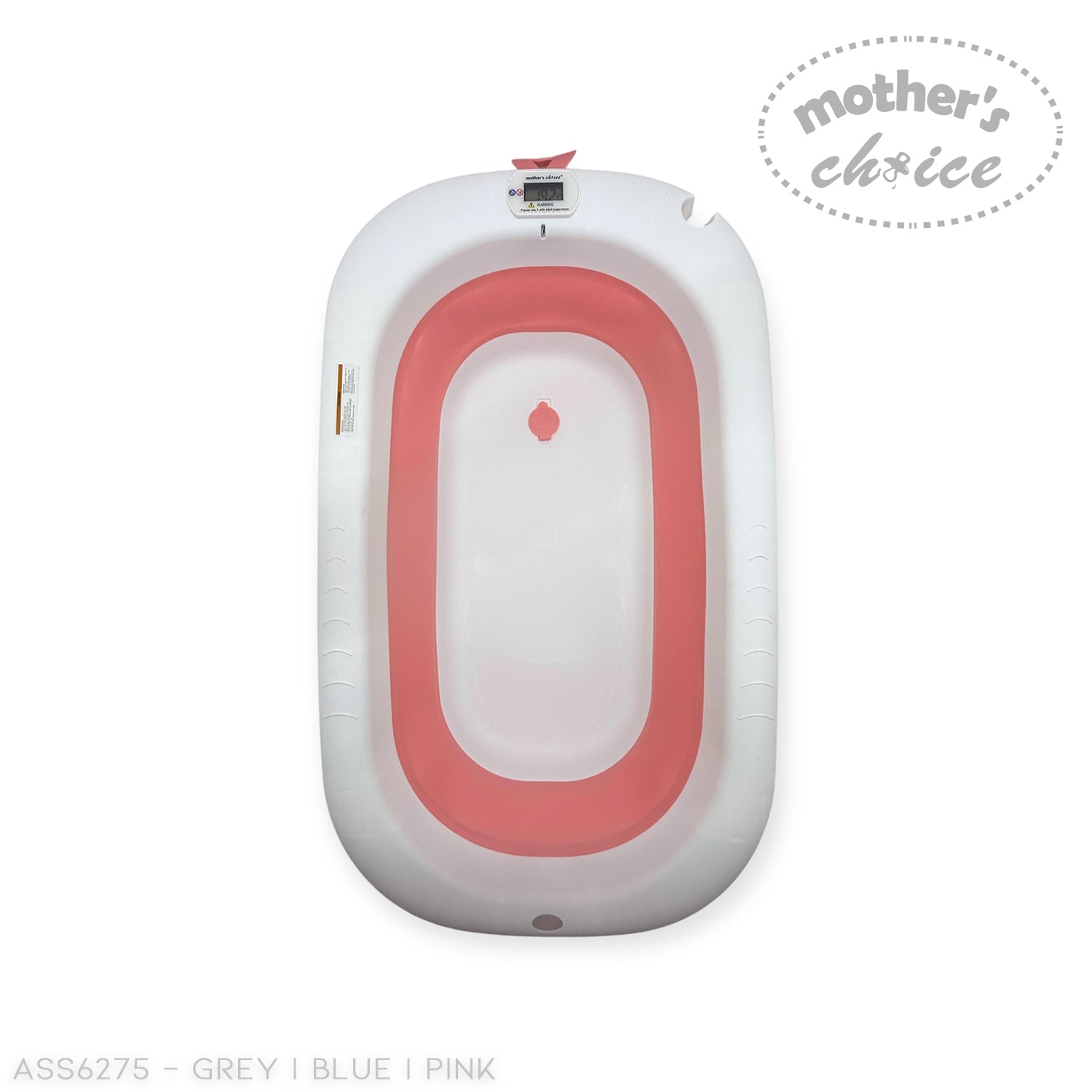 MOTHERS CHOICE BABY BATH TUB WITH CUSHION