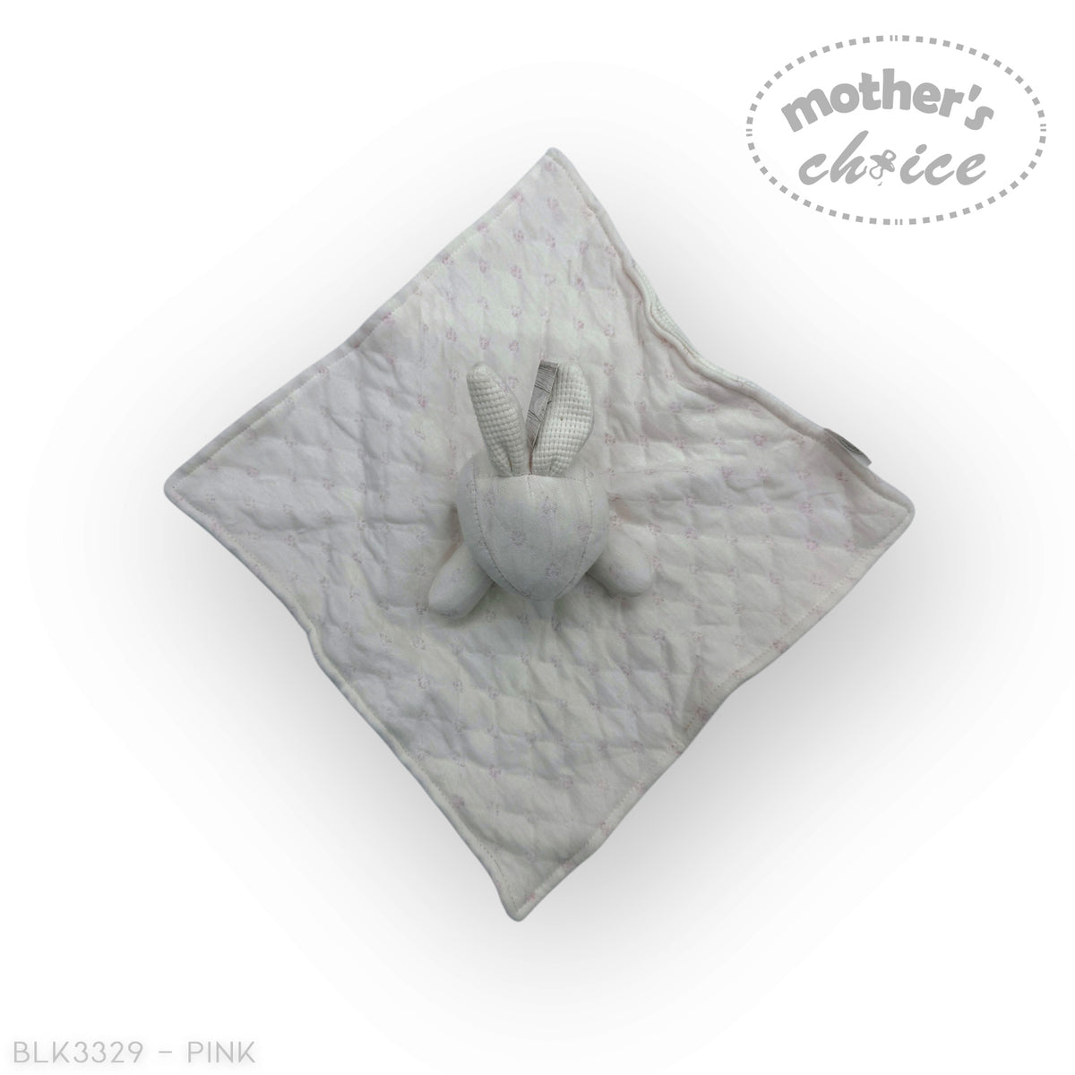 M/C SHERPA BLANKET &amp; RABBIT  DUDU PINK