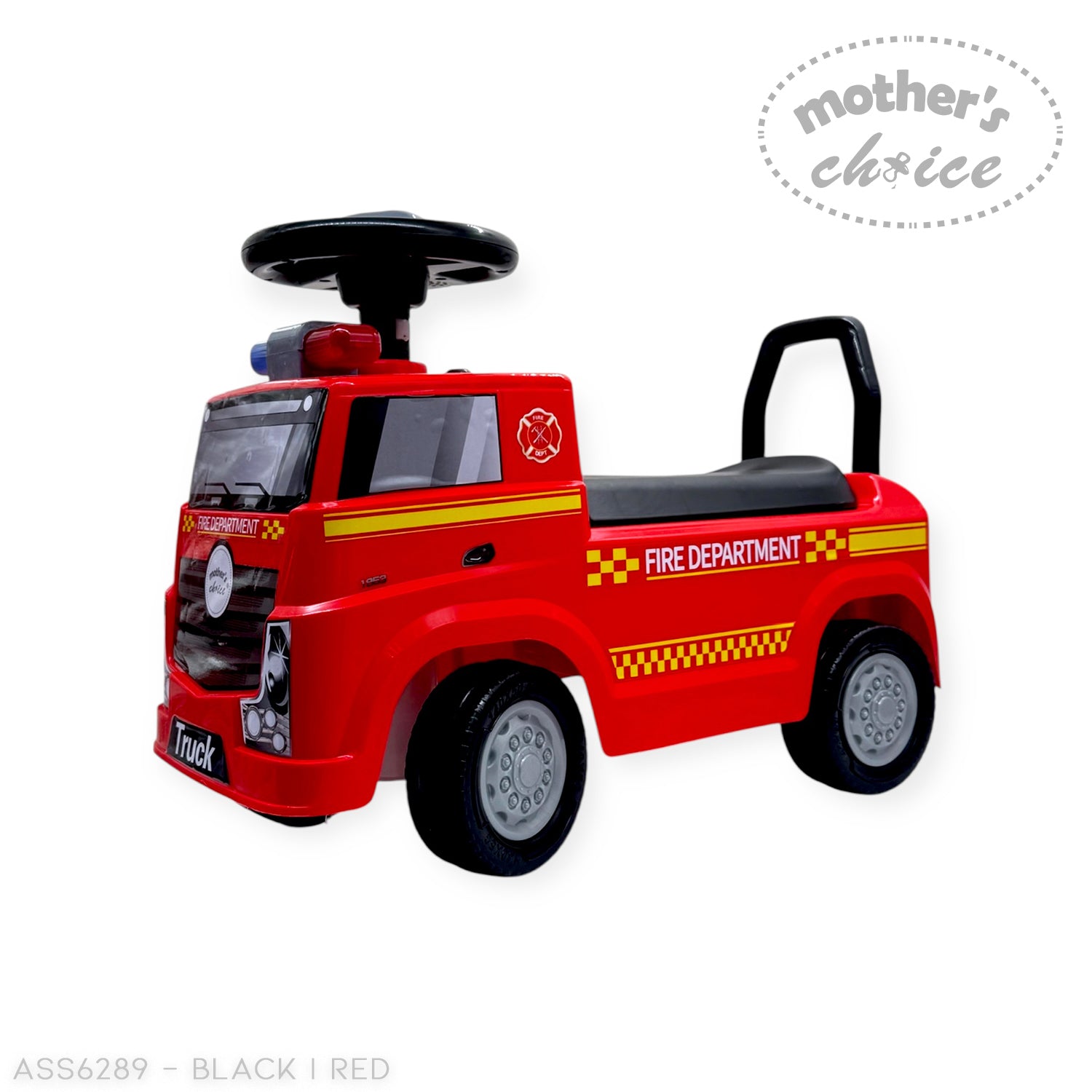 MOTHERES CHOICE RIDE ON CAR - FIRETRUCK