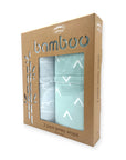 M/C BAMBOO 2PK JERSEY WRAP BLUE