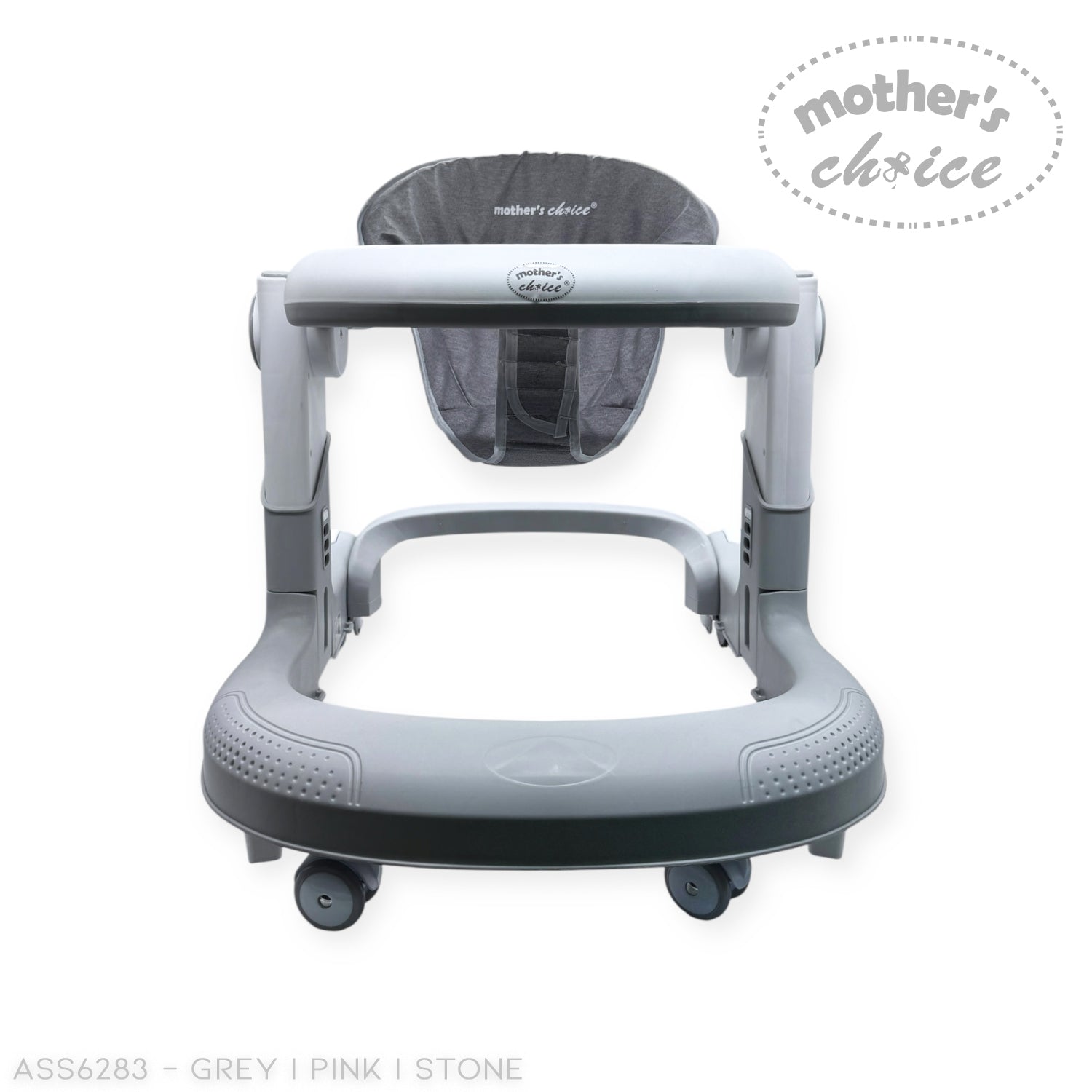 MOTHERS CHOICE BABY WALKER MUSIC MUTE WHEEL