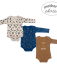 MC 100% COTTON 3 PACK BODYSUIT