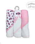 M/C 3PC HOODED TOWELS AND 3PC FACECLOTHS LADYBUG