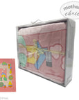 MOTHERS CHOICE INFANTS CUTWORK BLANKET HOUSE PINK