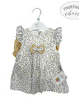 M/C GIRLS 2PC SET YELLOW/GREY 3M